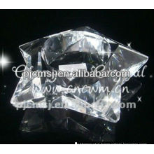 Small Star Crystal Candle Holders For Promotion Take Away Gifts